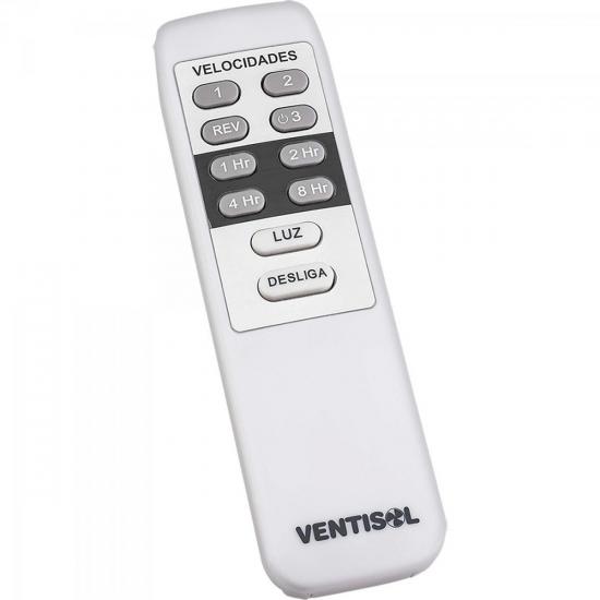 Ventilador de Teto 3 Pás 127V com Controle FENIX Branco VENTISOL por 369,99 à vista no boleto/pix ou parcele em até 10x sem juros. Compre na loja Mundomax!