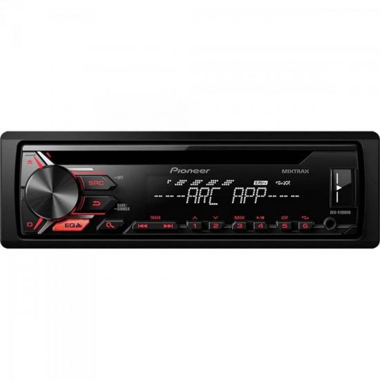 Auto Rádio CD/USB/AM/FM DEH-X1980UB Preto PIONEER por 0,00 à vista no boleto/pix ou parcele em até 1x sem juros. Compre na loja Mundomax!