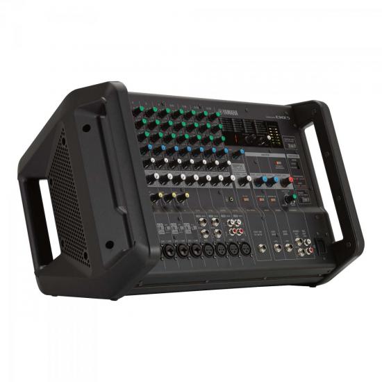 Mesa de Som Analógico Amplificado EMX5 Preto YAMAHA por 0,00 à vista no boleto/pix ou parcele em até 1x sem juros. Compre na loja Mundomax!