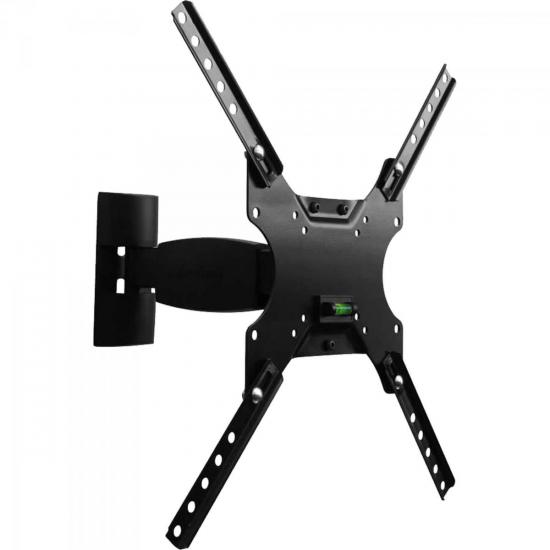 Suporte Articulado TV 23\" a 55\" SBRP135 Preto BRASFORMA por 0,00 à vista no boleto/pix ou parcele em até 1x sem juros. Compre na loja Mundomax!