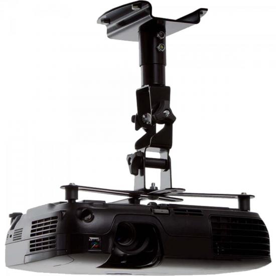 Suporte de Teto e Parede Para Projetor SBRP756 Preto Brasforma por 125,00 à vista no boleto/pix ou parcele em até 5x sem juros. Compre na loja Mundomax!