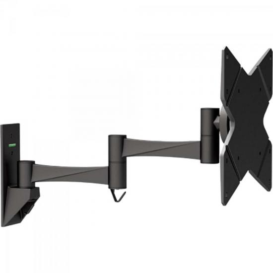 Suporte Articulado TV 23\" a 42\" LDA01-222 Preto BRASFORMA por 0,00 à vista no boleto/pix ou parcele em até 1x sem juros. Compre na loja Mundomax!
