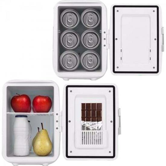 Mini Geladeira Portátil 4L 110V/12V TV004 Branca MULTILASER por 0,00 à vista no boleto/pix ou parcele em até 1x sem juros. Compre na loja Mundomax!