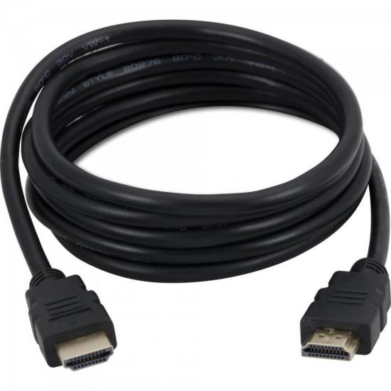Cabo HDMI 1.4 3D HDM-101/1.8M Preto FORTREK (61809)
