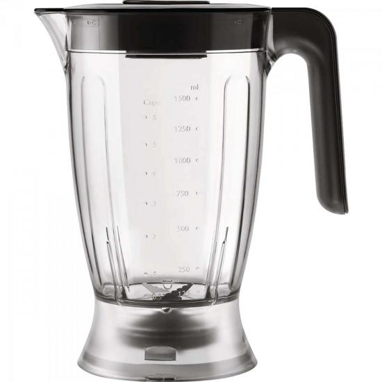 Copo para Mixer com Alça RI7776/RI7777/RI7778 Transparente PHILIPS por 0,00 à vista no boleto/pix ou parcele em até 1x sem juros. Compre na loja Mundomax!