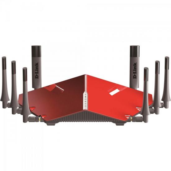 Roteador Wireless 5300Mbps DIR-895L Vermelho D-LINK por 0,00 à vista no boleto/pix ou parcele em até 1x sem juros. Compre na loja Mundomax!