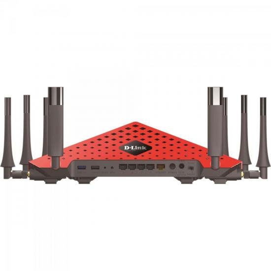 Roteador Wireless 5300Mbps DIR-895L Vermelho D-LINK por 0,00 à vista no boleto/pix ou parcele em até 1x sem juros. Compre na loja Mundomax!