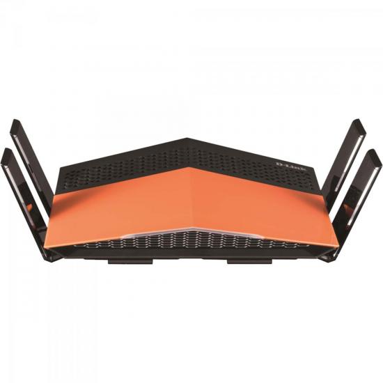 Roteador Wireless 1900Mbps DIR-879 Preto/Laranja D-LINK por 0,00 à vista no boleto/pix ou parcele em até 1x sem juros. Compre na loja Mundomax!