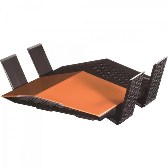 Roteador Wireless 1900Mbps DIR-879 Preto/Laranja D-LINK por 0,00 à vista no boleto/pix ou parcele em até 1x sem juros. Compre na loja Mundomax!