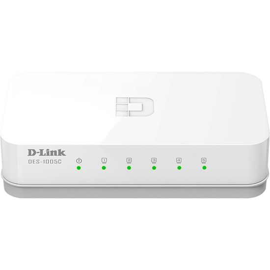 Switch Fast 5 Portas 100Mbps DES-1005C Branco D-LINK por 48,90 à vista no boleto/pix ou parcele em até 1x sem juros. Compre na loja Mundomax!