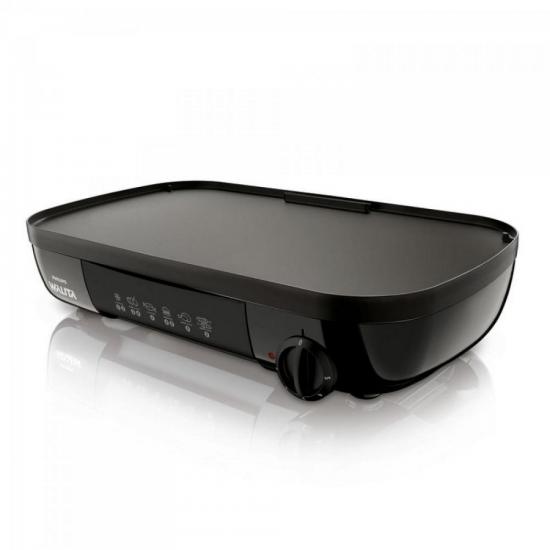 Grill de Mesa 1500W 127V RI6320/21 Preto PHILIPS WALITA por 0,00 à vista no boleto/pix ou parcele em até 1x sem juros. Compre na loja Mundomax!