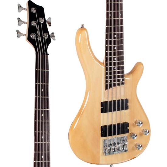 Contrabaixo Elétrico Giannini GB-205A Sonic-X Natural Brilhante por 1.347,00 à vista no boleto/pix ou parcele em até 12x sem juros. Compre na loja Mundomax!