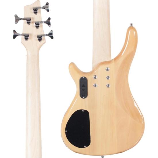 Contrabaixo Elétrico Giannini GB-205A Sonic-X Natural Brilhante por 1.347,00 à vista no boleto/pix ou parcele em até 12x sem juros. Compre na loja Mundomax!