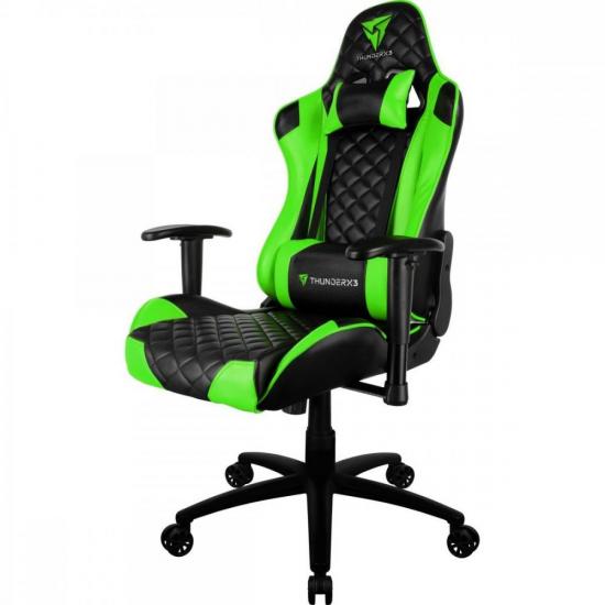 Cadeira Gamer ThunderX3 TGC12 Verde por 1.299,90 à vista no boleto/pix ou parcele em até 12x sem juros. Compre na loja Thunderx3!