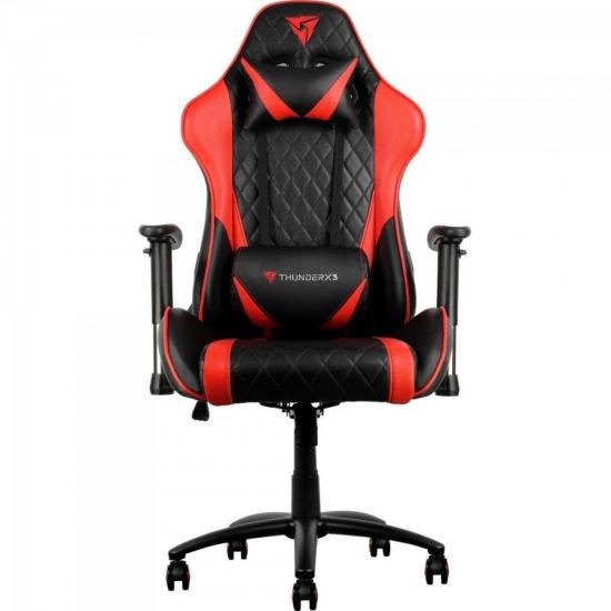 Cadeira Gamer Profissional TGC15 Preta c/ Vermelho THUNDERX3 por 1.049,90 à vista no boleto/pix ou parcele em até 12x sem juros. Compre na loja Mundomax!