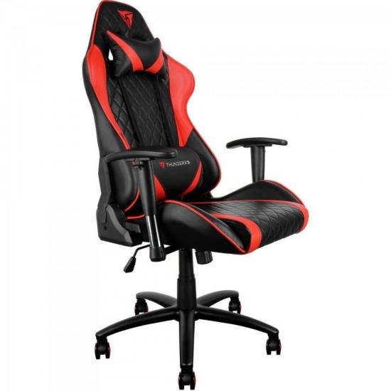 Cadeira Gamer Profissional TGC15 Preta c/ Vermelho THUNDERX3 por 1.049,90 à vista no boleto/pix ou parcele em até 12x sem juros. Compre na loja Mundomax!