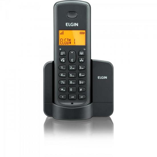 Telefone sem Fio com ID TSF-8001 Preto ELGIN por 0,00 à vista no boleto/pix ou parcele em até 1x sem juros. Compre na loja Mundomax!