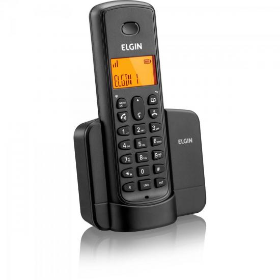 Telefone sem Fio com ID TSF-8001 Preto ELGIN por 0,00 à vista no boleto/pix ou parcele em até 1x sem juros. Compre na loja Mundomax!
