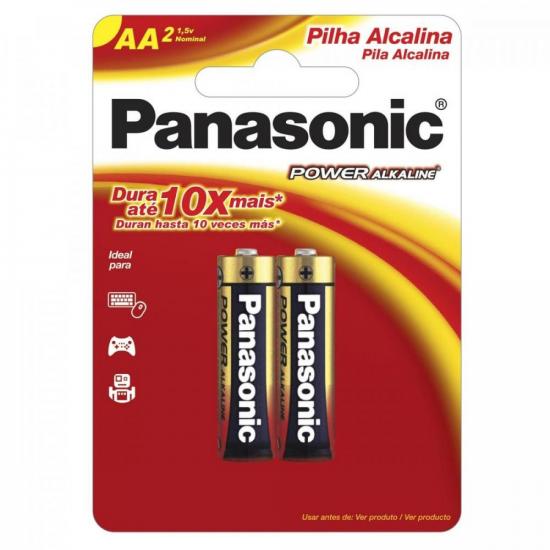 Pilha AA Alcalina LR6XAB/2B192 PANASONIC por 5,90 à vista no boleto/pix ou parcele em até 1x sem juros. Compre na loja Mundomax!