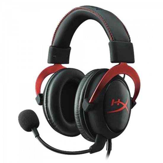 FONE HEADSET HYPERX GAMER KHX-HSCP-BK-RD por 0,00 à vista no boleto/pix ou parcele em até 1x sem juros. Compre na loja Mundomax!