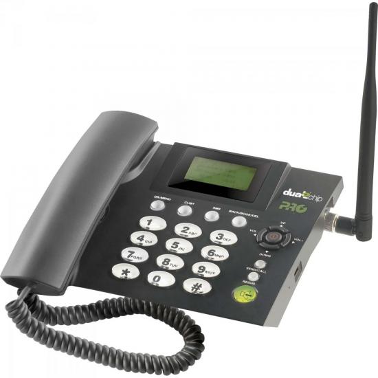 Kit Telefone Celular Fixo PROKD-6000 Preto PROELETRONIC por 418,90 à vista no boleto/pix ou parcele em até 10x sem juros. Compre na loja Mundomax!