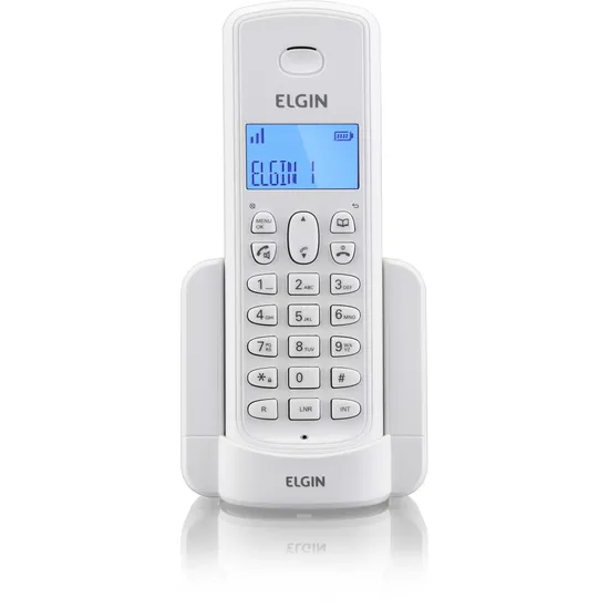 Ramal Para Telefone sem Fio com ID TSF-8000R Branco ELGIN (61980)