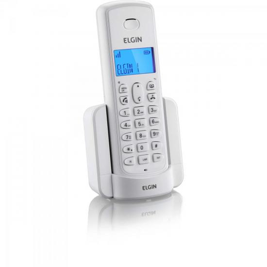 Ramal Para Telefone sem Fio com ID TSF-8000R Branco ELGIN por 0,00 à vista no boleto/pix ou parcele em até 1x sem juros. Compre na loja Mundomax!