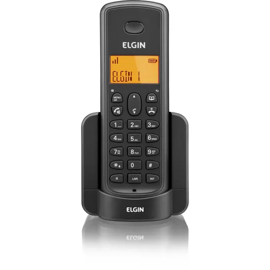 Ramal Para Telefone sem Fio com ID TSF-8000R Preto ELGIN (61981)
