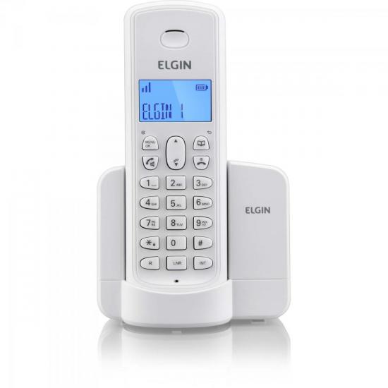 Telefone sem Fio com ID TSF-8001 Branco ELGIN por 0,00 à vista no boleto/pix ou parcele em até 1x sem juros. Compre na loja Mundomax!