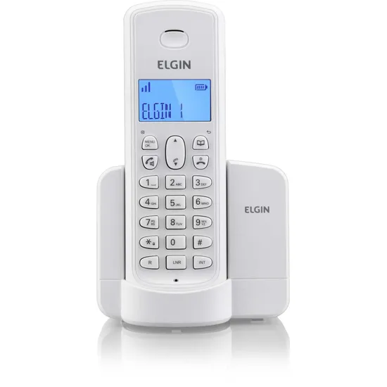 Telefone sem Fio com ID TSF-8001 Branco ELGIN (61982)