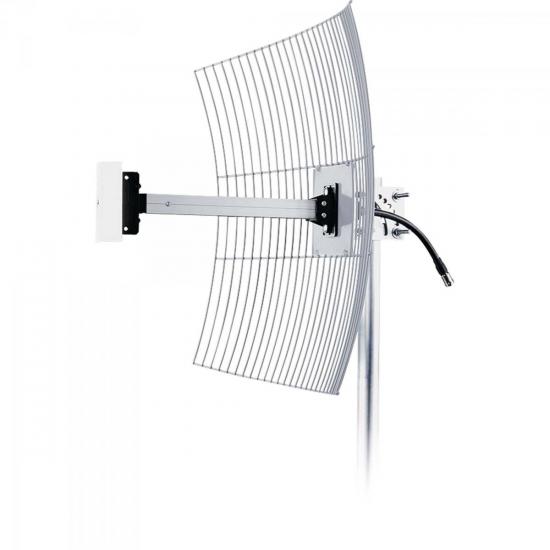 Antena Parabólica Para Internet 20dBi MM-2420 AQUÁRIO por 0,00 à vista no boleto/pix ou parcele em até 1x sem juros. Compre na loja Mundomax!