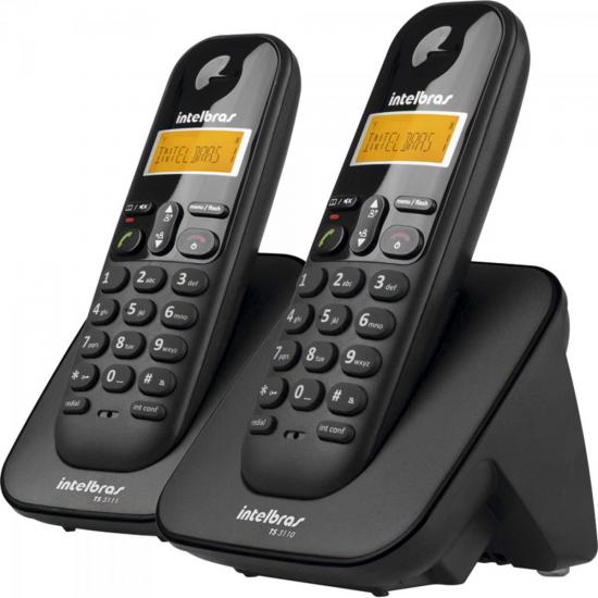 Telefone sem Fio com ID + 1 Ramal TS-3112 Preto INTELBRAS por 318,00 à vista no boleto/pix ou parcele em até 10x sem juros. Compre na loja Mundomax!