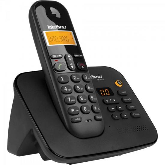 Telefone sem Fio com ID + Secretária TS-3130 Preto INTELBRAS por 229,00 à vista no boleto/pix ou parcele em até 9x sem juros. Compre na loja Mundomax!