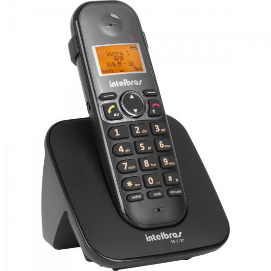 Telefone sem Fio com ID TS-5120 Preto INTELBRAS por 235,00 à vista no boleto/pix ou parcele em até 9x sem juros. Compre na loja Mundomax!