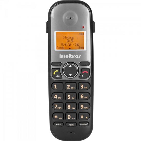Telefone sem Fio com ID TS-5120 Preto INTELBRAS por 235,00 à vista no boleto/pix ou parcele em até 9x sem juros. Compre na loja Mundomax!