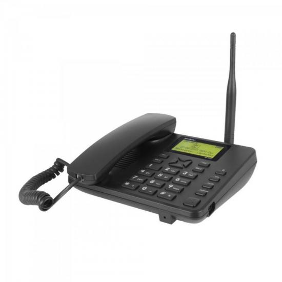 Telefone Celular Fixo Dual Chip com ID CF-5002 Preto INTELBRAS por 0,00 à vista no boleto/pix ou parcele em até 1x sem juros. Compre na loja Mundomax!