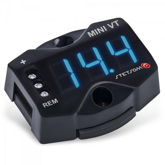 Mini Voltímetro Digital MINIVT Preto STETSOM por 0,00 à vista no boleto/pix ou parcele em até 1x sem juros. Compre na loja Mundomax!