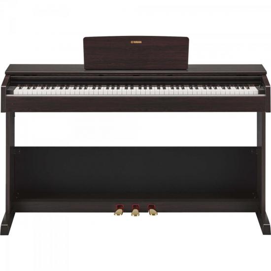 Piano Digital YAMAHA ARIUS YDP-103R Marrom por 7.375,00 à vista no boleto/pix ou parcele em até 12x sem juros. Compre na loja Mundomax!