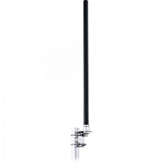 Antena Ominidirecional 12dBi MM-2412O AQUÁRIO por 0,00 à vista no boleto/pix ou parcele em até 1x sem juros. Compre na loja Mundomax!