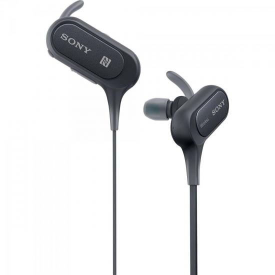 Fone de Ouvido Esportivo Bluetooth com Microfone EXTRA BASS MDR-XB50BS por 0,00 à vista no boleto/pix ou parcele em até 1x sem juros. Compre na loja Mundomax!