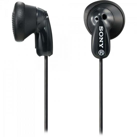 Fone de Ouvido Intra-Auricular MDR-E9LP/B Preto SONY por 0,00 à vista no boleto/pix ou parcele em até 1x sem juros. Compre na loja Mundomax!