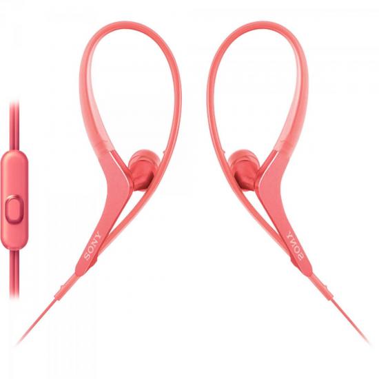 Fone de Ouvido Intra-Auricular com Microfone MDR-AS410AP/P Rosa SONY por 0,00 à vista no boleto/pix ou parcele em até 1x sem juros. Compre na loja Mundomax!