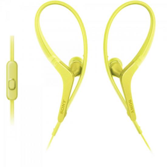 Fone de Ouvido Intra-Auricular c/ Microfone MDR-AS410AP/Y Amarelo SONY por 0,00 à vista no boleto/pix ou parcele em até 1x sem juros. Compre na loja Mundomax!
