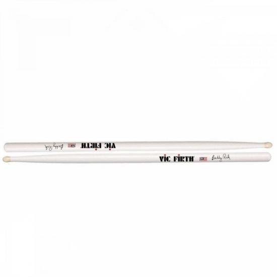 Baqueta SIGNATURE BUDDY RICH VIC FIRTH por 0,00 à vista no boleto/pix ou parcele em até 1x sem juros. Compre na loja Mundomax!