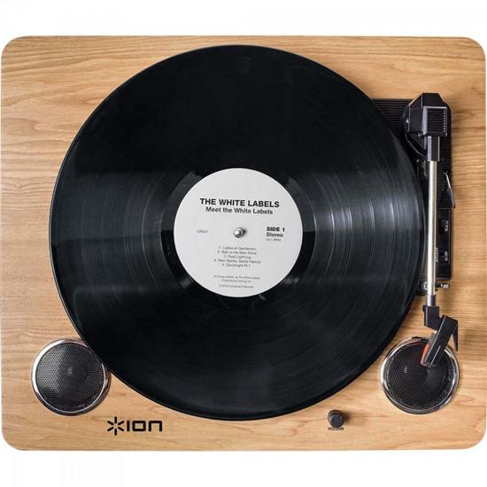 Toca Discos com Alto Falante + Conversor Digital MP3 ARCHIVE LP ION por 0,00 à vista no boleto/pix ou parcele em até 1x sem juros. Compre na loja Mundomax!