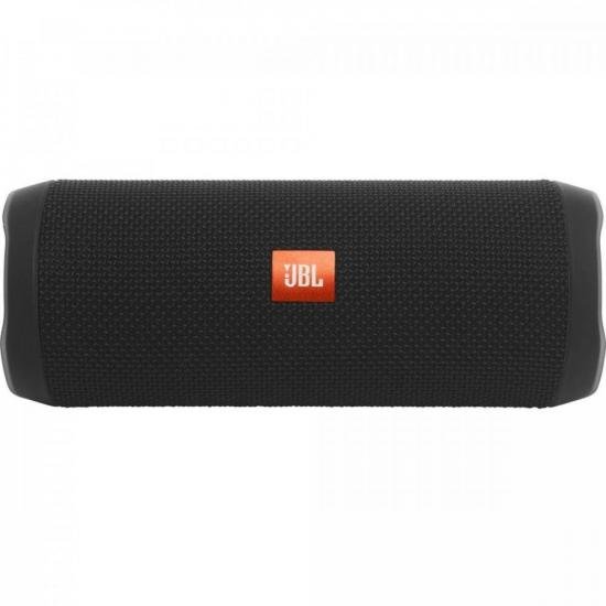 Caixa Multimídia Portátil Bluetooth FLIP 4 Preta JBL por 0,00 à vista no boleto/pix ou parcele em até 1x sem juros. Compre na loja Mundomax!