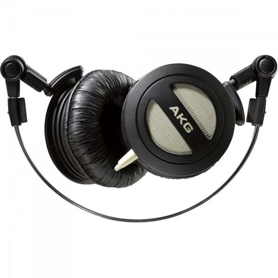 Fone de Ouvido K404 Preto AKG por 0,00 à vista no boleto/pix ou parcele em até 1x sem juros. Compre na loja Mundomax!