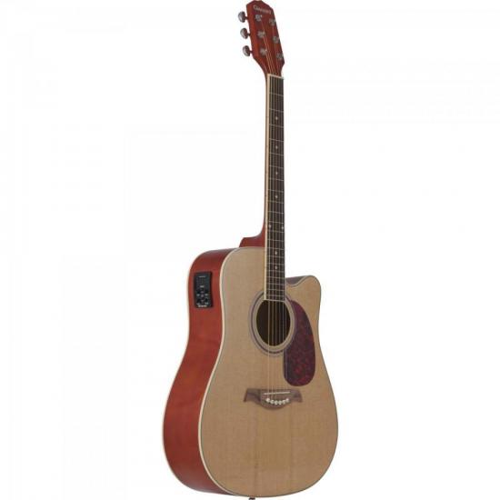 Violão GIANNINI Eletroacústico Dreadnought Cutaway Aço DG-41 CEQ Natural + Capa + 3 Palhetas por 0,00 à vista no boleto/pix ou parcele em até 1x sem juros. Compre na loja Mundomax!
