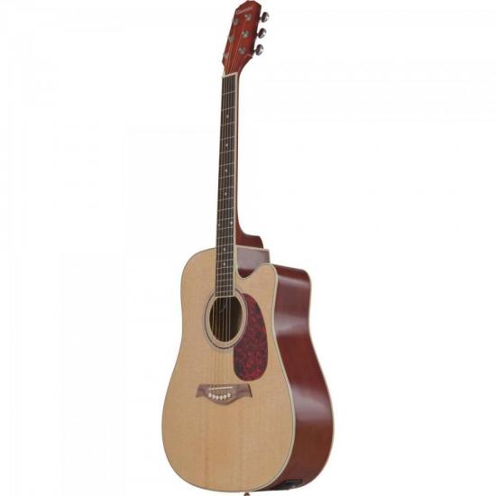 Violão GIANNINI Eletroacústico Dreadnought Cutaway Aço DG-41 CEQ Natural + Capa + 3 Palhetas por 0,00 à vista no boleto/pix ou parcele em até 1x sem juros. Compre na loja Mundomax!