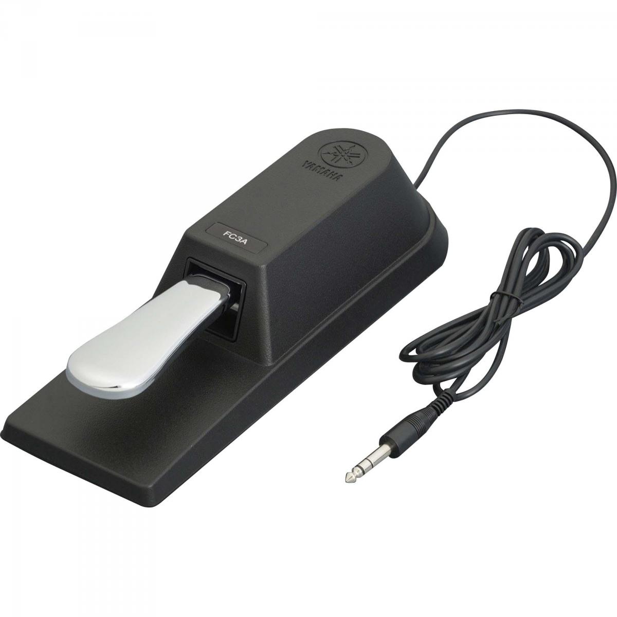 Pedal Sustain Para Teclado FC3A-Y Yamaha Preto - Mundomax